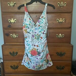 Jantzen swim dress size 14. Brand new. Tags still on.